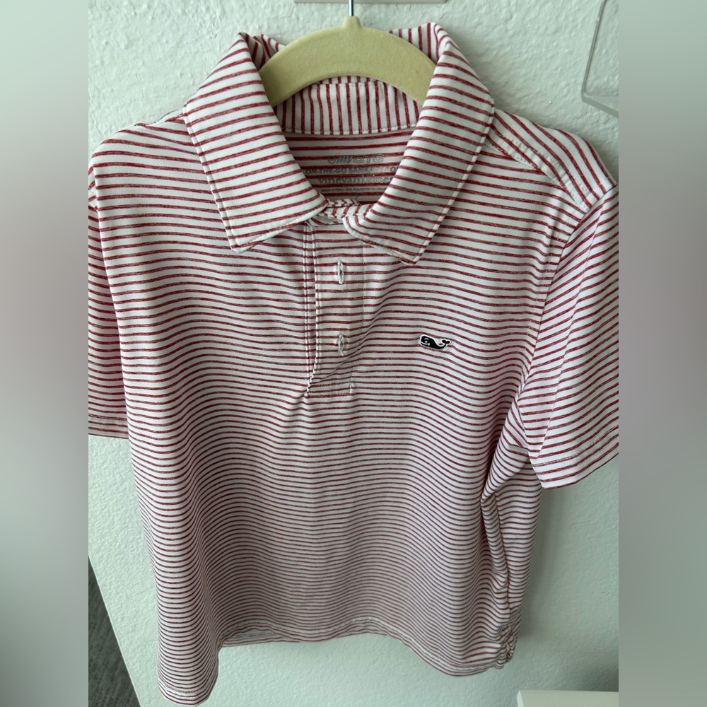 Boys Vineyard Vines Performance Sankaty Polo